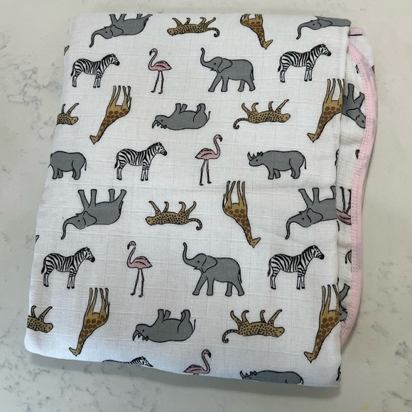 Other - Animal Print Baby Blanket